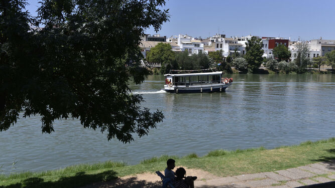 El cauce actual del río Guadalquivir