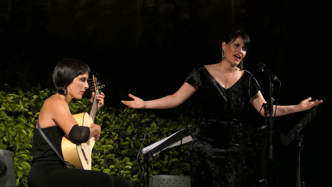Mariví Blasco y Belisana Ruiz interpretan música de José Marín en el Alcázar