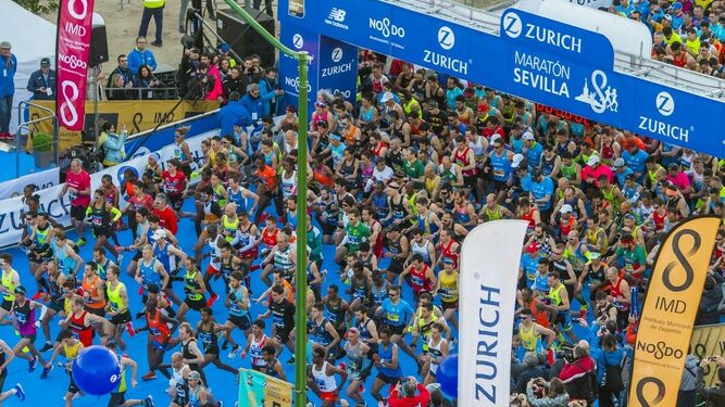 El Maratón de Sevilla, en su última edición