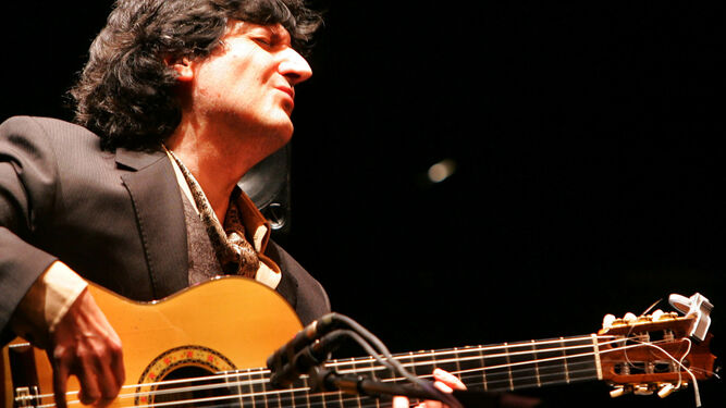 El guitarrista Juan Manuel Cañizares.