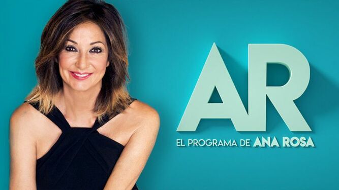 Ana Rosa Quintana y el logotipo de su programa matinal