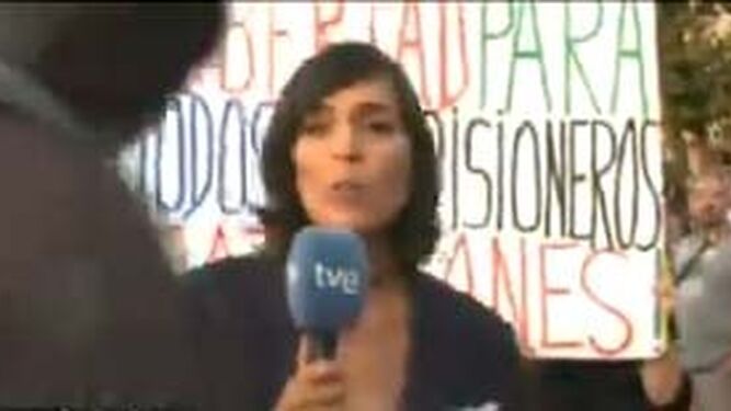 La periodista de RTVE