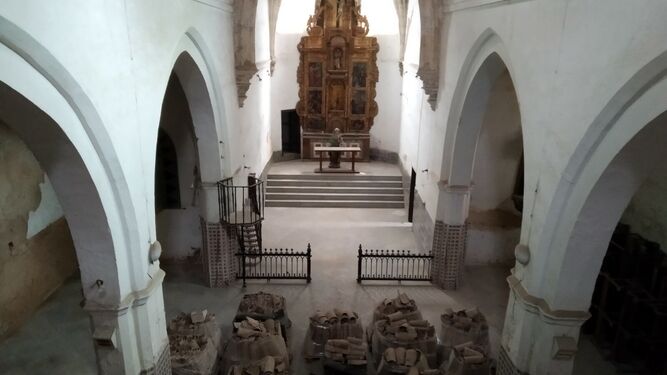 La iglesia del antiguo hospital de San Lázaro.