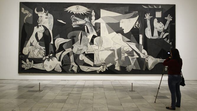 El 'Guernica' de Pablo Picasso, en el Museo Reina Sofía de Madrid.