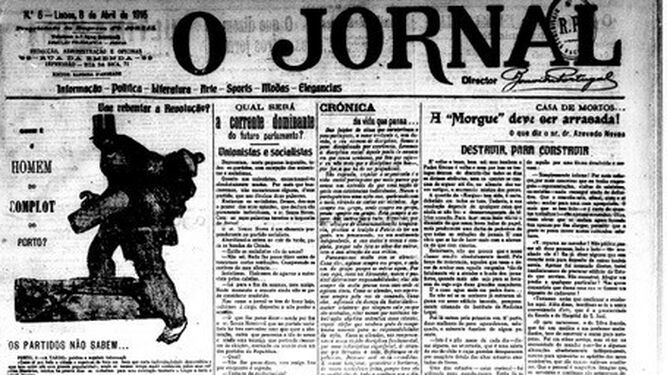 Un ejemplar de 'O Jornal'.
