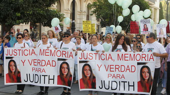 La manifestación celebrada este domingo en Sevilla.