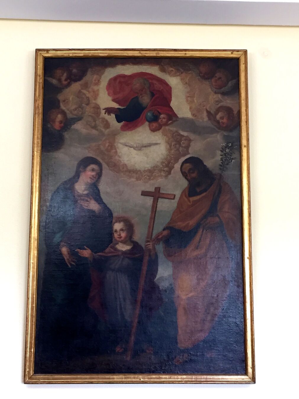 Copia de una Sagrada Familia de Roelas en la Secci&oacute;n Tercera