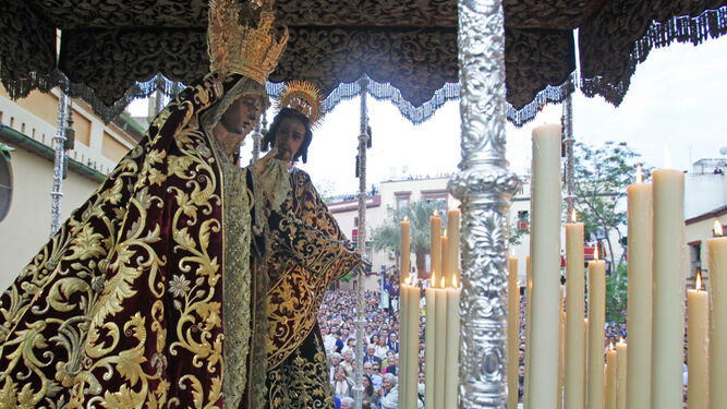 La Amargura saliendo de San Juan de la Palma el pasado Domingo de Ramos