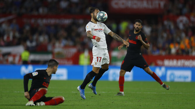 Las imágenes del Sevilla fc - Atlético de Madrid