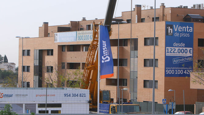 Una promoción de viviendas de nueva construcción en Sevilla.