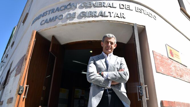 José Medina Arteaga, en su etapa como delegado del Estado en el Campo de Gibraltar.