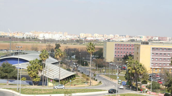 Imagen general del campus de la Universidad Pablo de Olavide