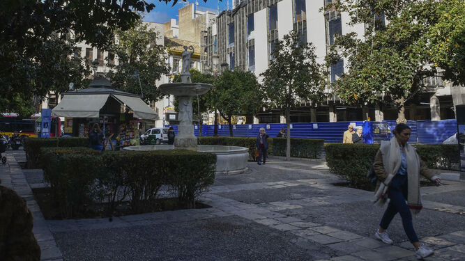 La Plaza de la Magdalena, un lugar en constante transformación.