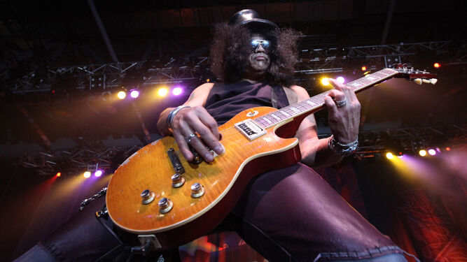 Slash, guitarrista de Guns n' Roses,.