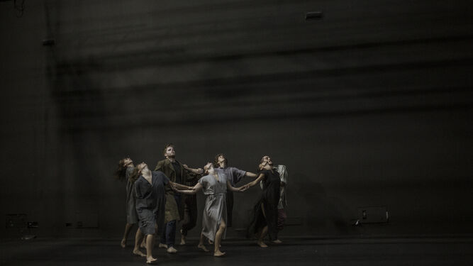 Una imagen de ese cuerpo colectivo coreografiado por Luz Arcas.