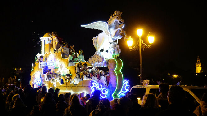 Las imágenes de la Cabalgata de Reyes de Sevilla 2020