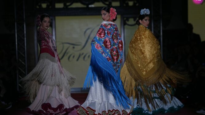 Juan Foronda y Rafa D&iacute;az, las fotos del desfile en We Love Flamenco 2020
