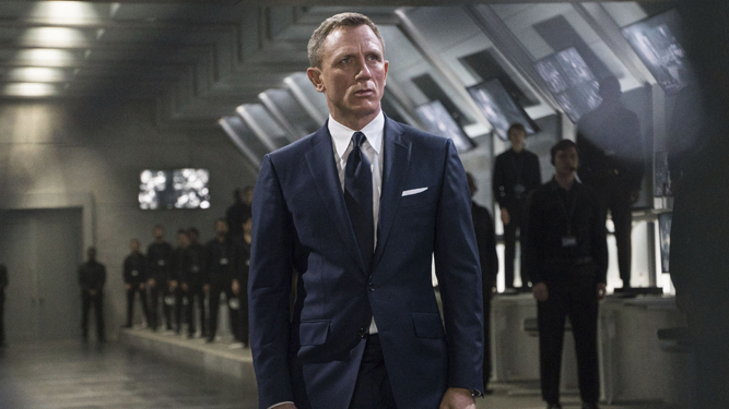 El actor Daniel Craig, en el papel de James Bond.