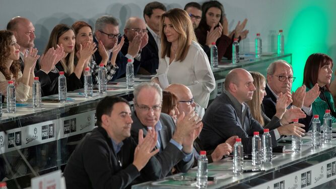 Reunión del comité director del PSOE de Andalucía.