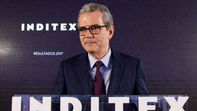 El presidente de Inditex, Pablo  Isla.