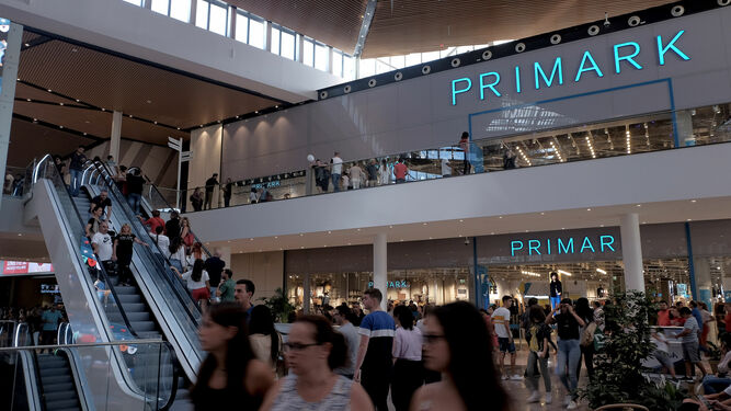 La tienda de Primark en el centro comercial Lagoh en Sevilla.
