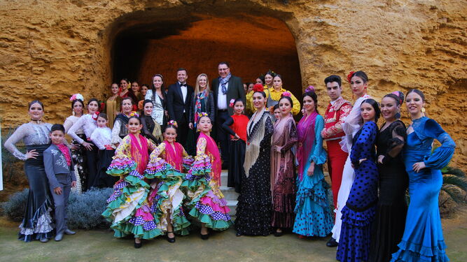 Presentación del Salón Nacional de Danza y Moda Flamenca, en Alcalá de Guadaíra.