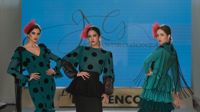 Desfile Alejandro Gonz&aacute;lez en Lepe Loves Flamenco 2020