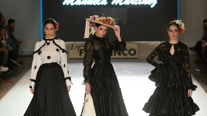 Desfile Manuela Mart&iacute;nez en Lepe Loves Flamenco 2020