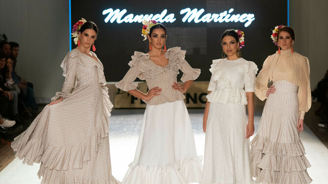 Desfile Manuela Mart&iacute;nez en Lepe Loves Flamenco 2020