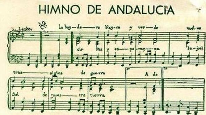 Andalucía tiene himno y escudo