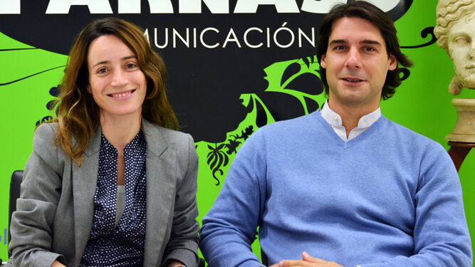 María del Barco y José Arribas, directora general y director general creativo de Parnaso, respectivamante.