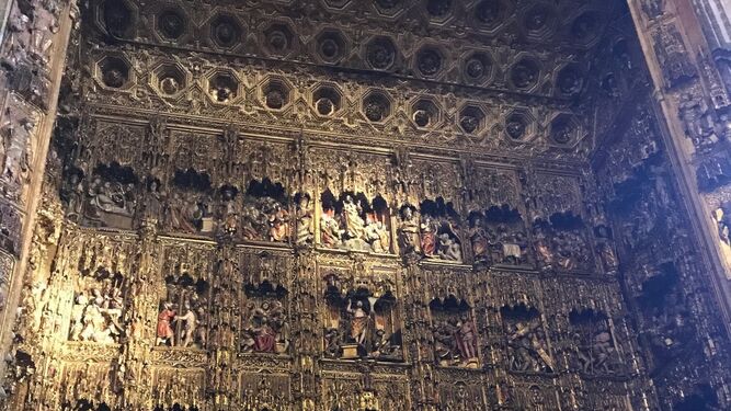 El retablo de la Catedral será el epicentro de la muestra ‘Imago Solis’ en Sevilla.