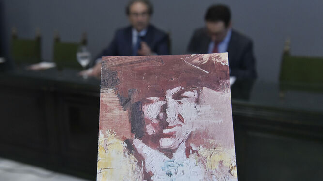 La Macarena presenta el cartel del Año Joselito, obra de Tico de la Rosa.