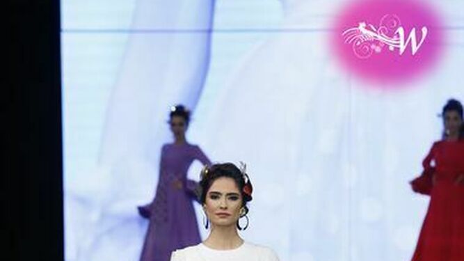 Desfile de Yolanda Moda Flamenca en Simof 2020