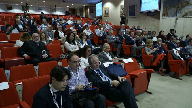 Imagen reciente de un congreso médico en Sevilla.