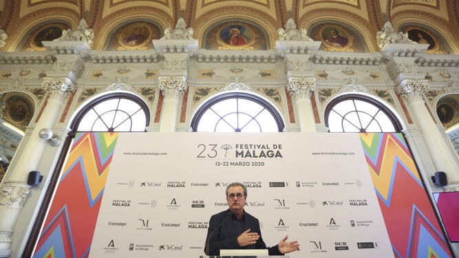 Presentación del Festival de Cine de Málaga.