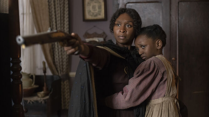 Cynthia Erivo es Harriet Tubman en el biopic de Kasi Lemmons.