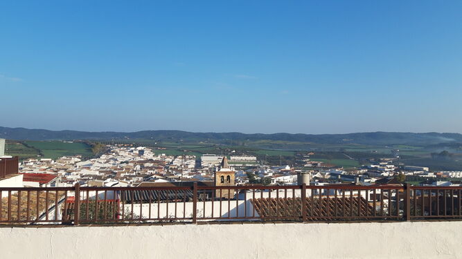 Vistas de La Puebla de los Infantes desde su castillo.