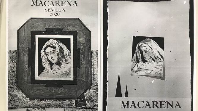 Los otros dos carteles de Miki Leal para la Macarena