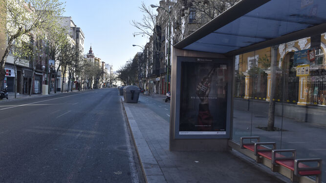Las calles de Sevilla con menos gente por el Coronavirus