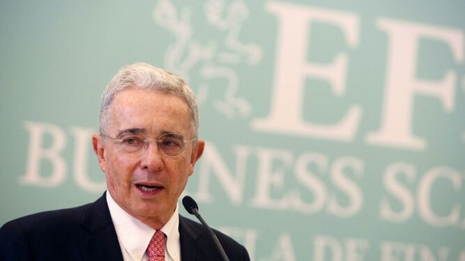 El ex presidente Álvaro Uribe.