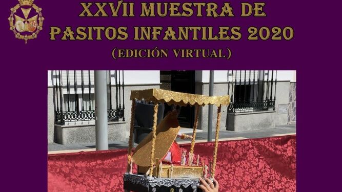Cartel de la XVII Muestra de pasitos infantiles de la Hermandad del Cautivo de Las Cabezas de San Juan.