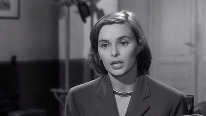 En 'Un día en la comisaría' (1954), en la que trabajó con Alberto Sordi.