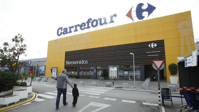 Uno de los hipermercados Carrefour en la provincia de Sevilla