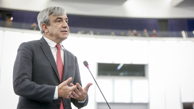 Luis Garicano, en el Parlamento Europeo.