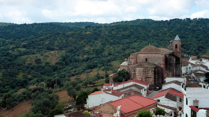 Una vista de El Castillo de las Guardas.