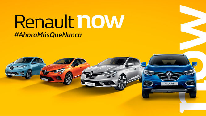 Campaña de ofertas de Renault.