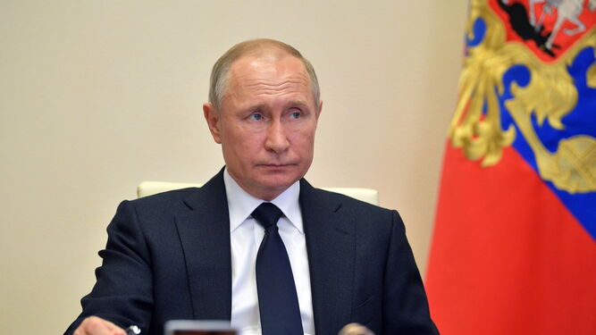 Vladimir Putin, durante una reunión ordinaria.