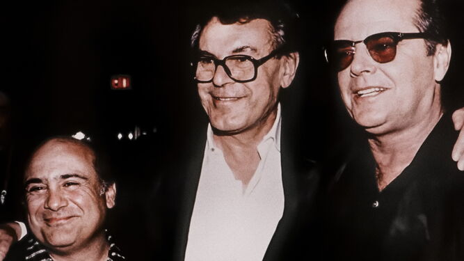 Danny DeVito, Milos Forman y Jack Nicholson en una imagen de 'Forman vs. Forman'.
