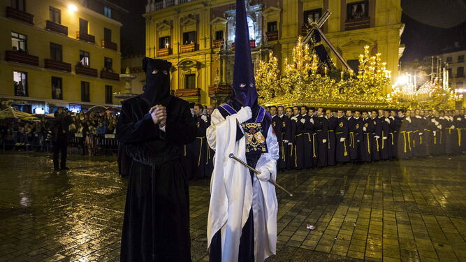 Preso indultado por Nuestro Padre Jesús el Rico en Málaga
